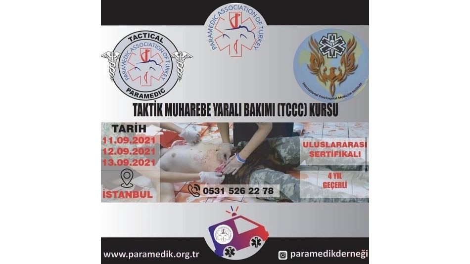 TAKTİK MUHAREBE YARALI BAKIMI (TCCC) KURSU