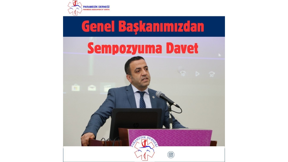 BAŞKANDAN SEMPOZYUMA DAVET