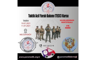 TAKTİK ACİL YARALI BAKIMI (TECC) KURSU