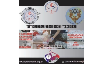 TAKTİK MUHAREBE YARALI BAKIMI (TCCC) KURSU