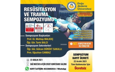 RESÜSİTASYON VE TRAVMA SEMPOZYUMU