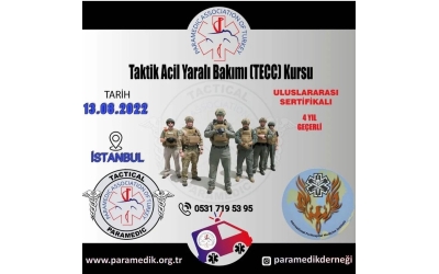TAKTİK ACİL YARALI BAKIMI (TECC) KURSU