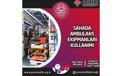 SAHADA AMBULANS EKİPMANLARI KULLANIMI